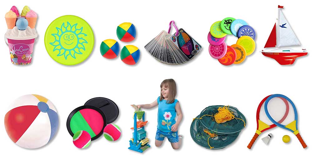 22 jouets pour la plage pour enfants entre 3 et 8 ans