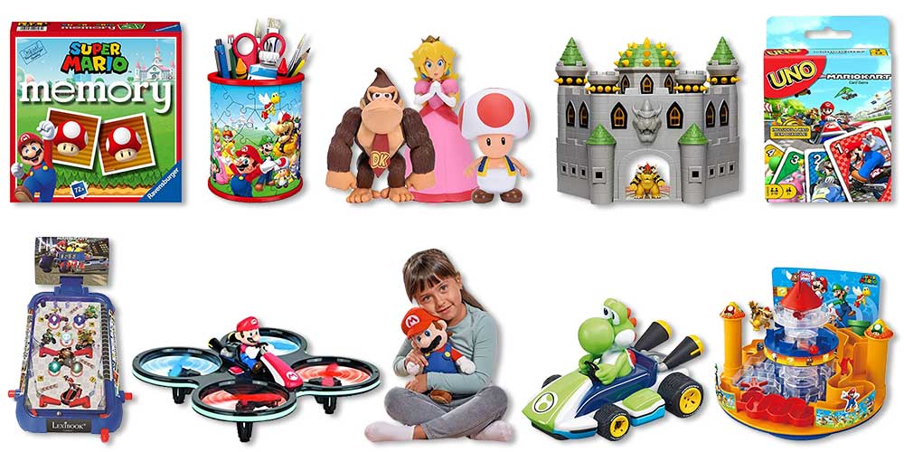 Les top 25 jouets Super Mario