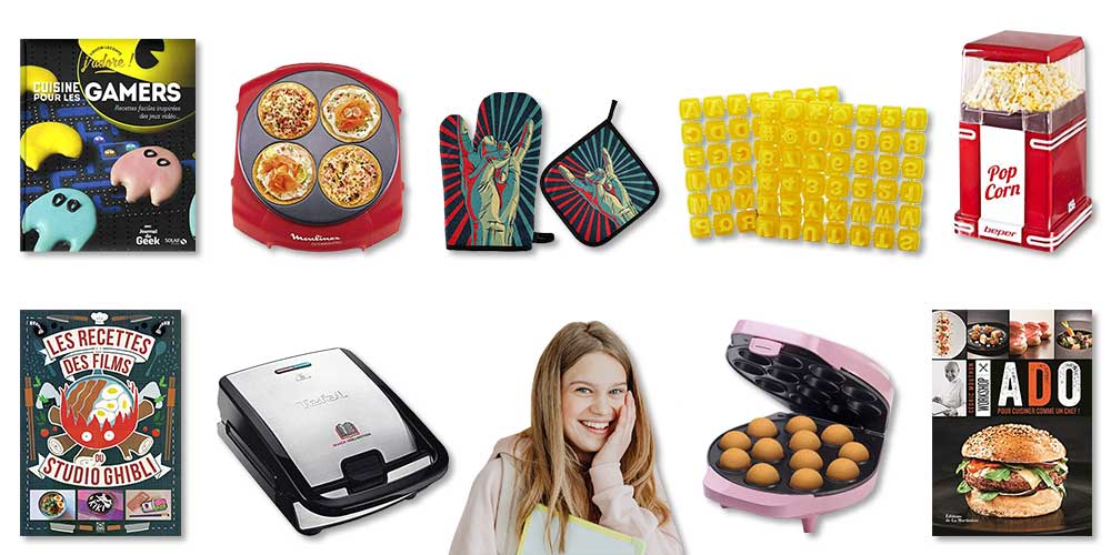 Offrir un cadeau à un ado fan de cuisine