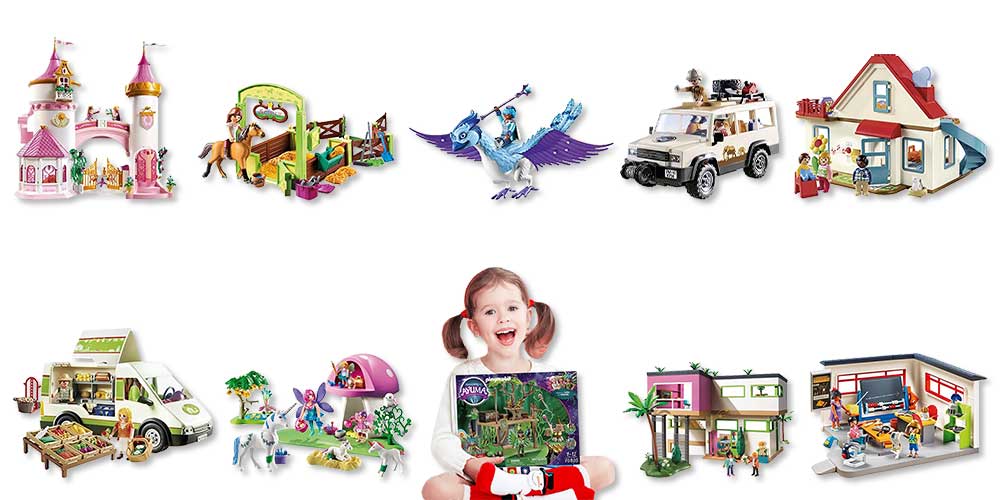 Playmobil - 6055 - Centre de Soins pour Licornes : : Jeux et Jouets