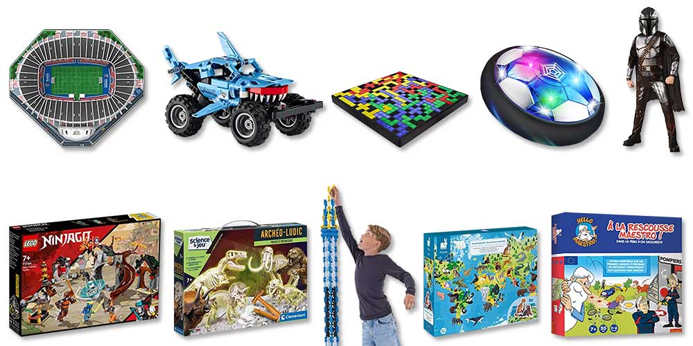 le top 25 des idées de jouets pour garçons dès 7 ans