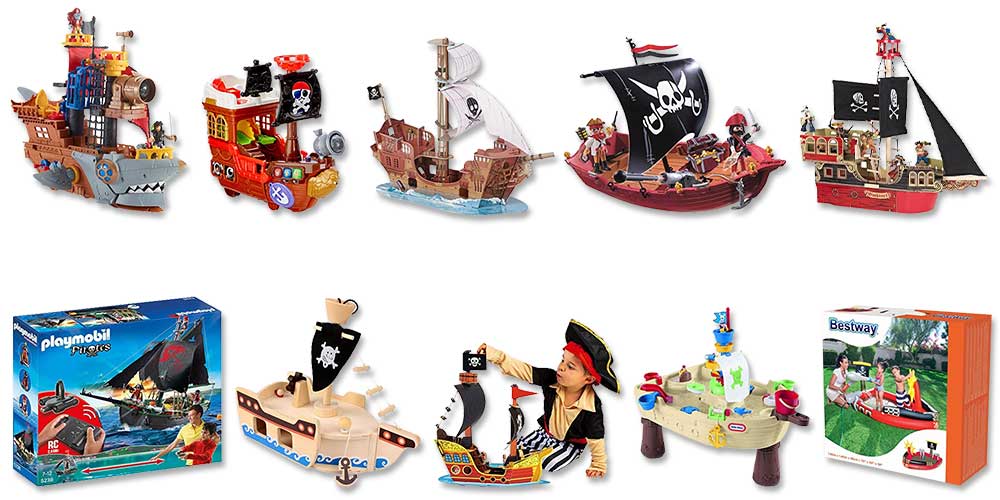 Tous les bateaux pour fans de pirates