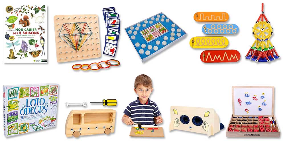 Bébé en bois Sensorielle Motricité Fine Jouet Équilibre Bâton Jeu Montessori  Jouets pour Bébés 6 Mois à 3 Ans