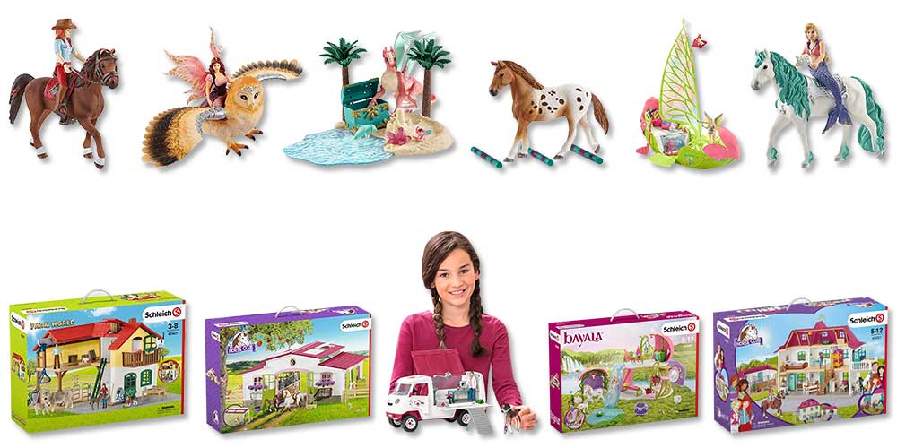 Les figurines Schleich pour les filles