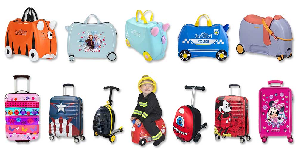 21 valises originales pour enfants
