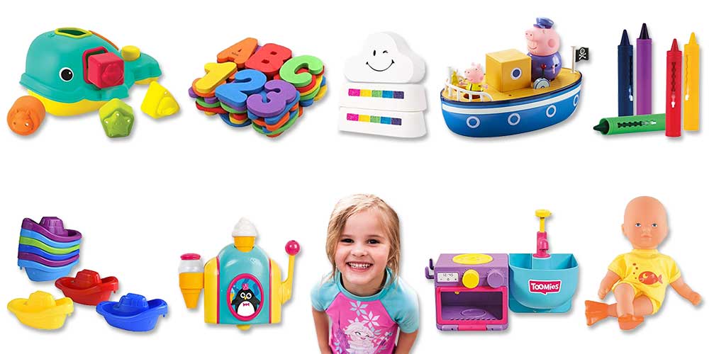 Jouet De Bain, Jouets Bain Pour Bebe 1 An, Jouets De Bain Remonter Pour  Bebe Enfant 1 2 3 Ans, Animaux Jouets Flottants Avec Filet De Rangement,  Joue