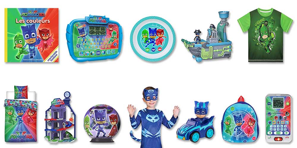 Les jouets pyjamasques