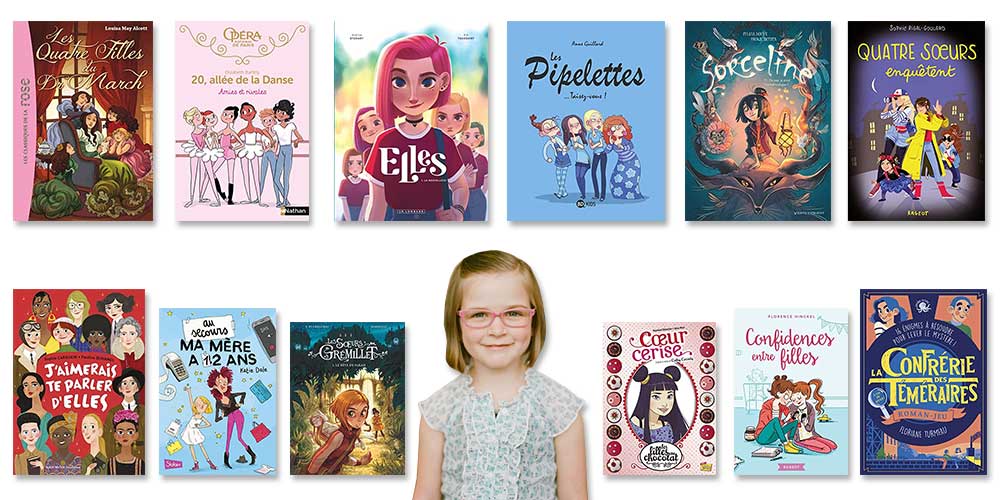 La sélection de 8 livres romans BD d'une fille de 10 – 11 ans : le choix de  la Grande Pourriture pour les enfants ! 2ème partie : les romans