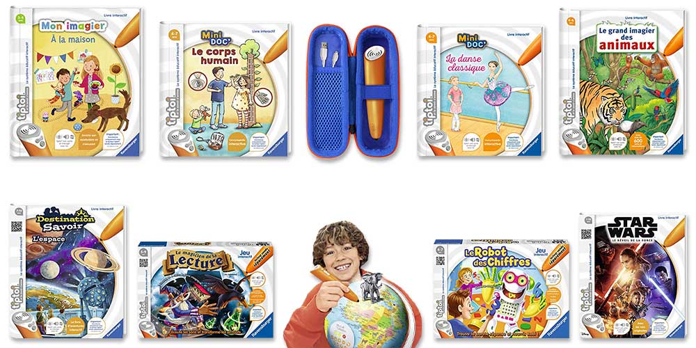 ② Jeu éducatif Ravensburger Tiptoi Le magicien de la lecture — Jeux de  société