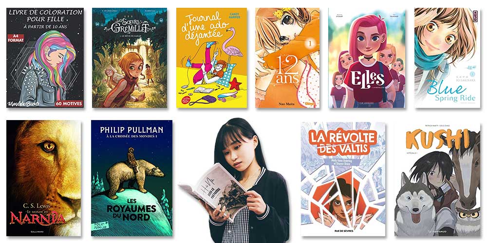 livres jeunesse pour filles ados