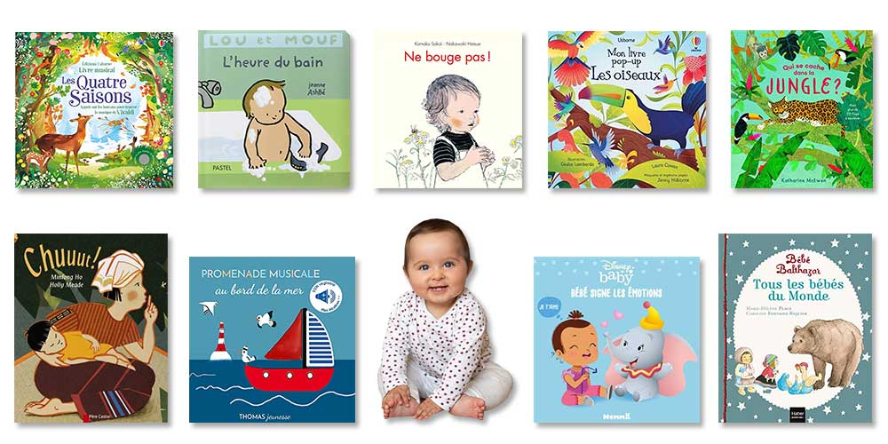 5 livres pour les 0-3 ans à avoir dans sa bibliothèque livres pour bébés