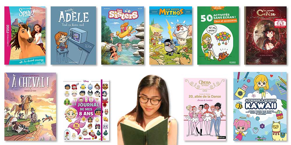 Livres filles CE1, CE2