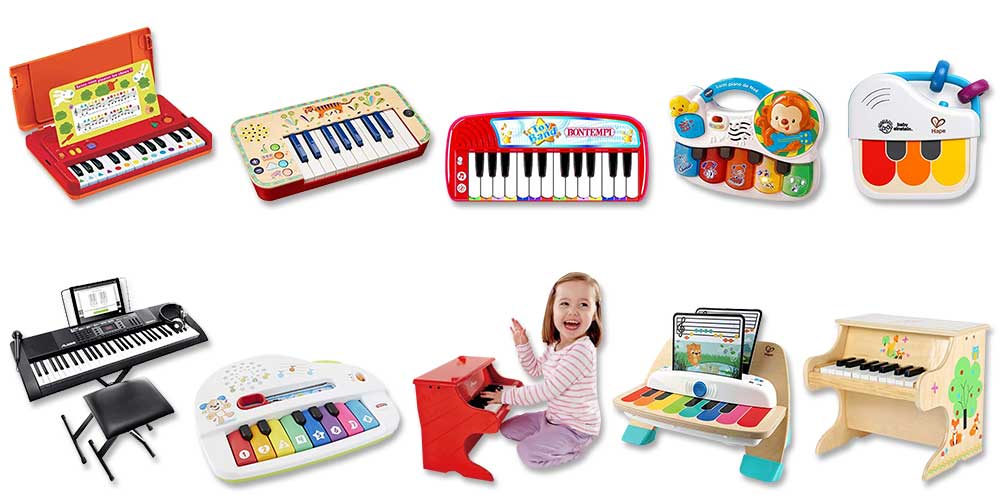 Mini piano électronique professionnel pour enfants, clavier