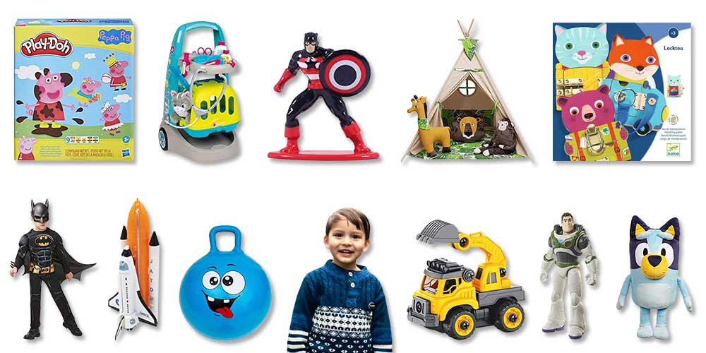 25 jouets originaux pour garçons de 3 ans