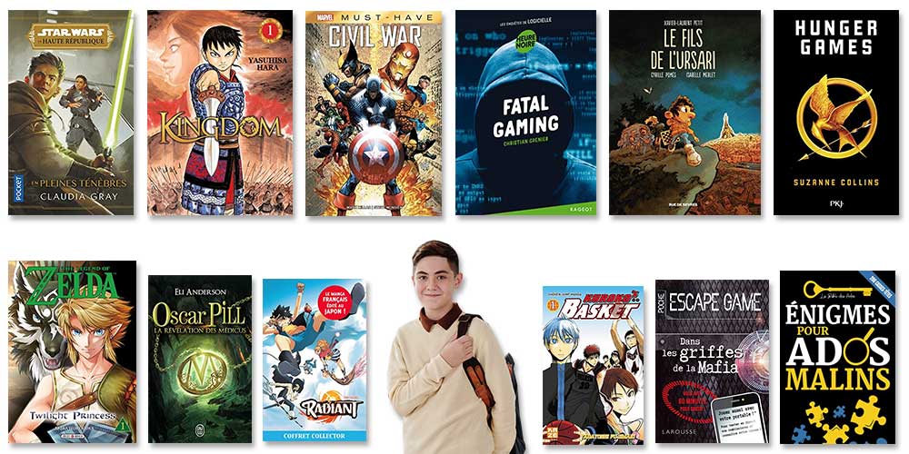 livre ados garçons