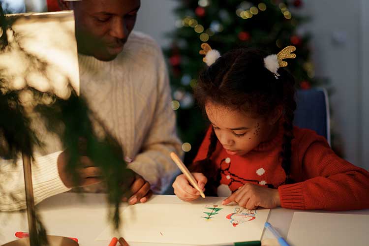 La lettre au père Noël : une belle occasion de créer des souvenirs avec les enfants