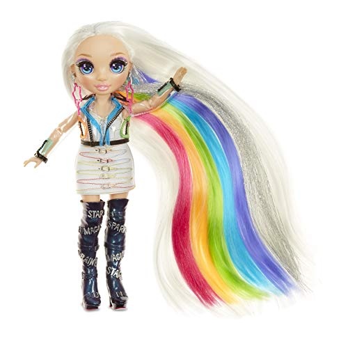 Barbie Articulé Avec Des Cheveux Bleus Et Extra Deluxe 30 Regards Avec  Vêtements Multicolore